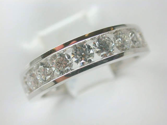 18K White Gold Diamond Ring – New World Jewelry San Francisco
