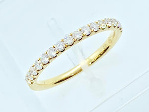 18K Yellow Gold Diamond Ring