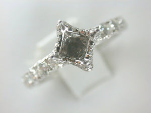 18K White Gold Diamond Mounting -- Eternity
