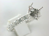 18K White Gold Diamond Mounting -- Eternity