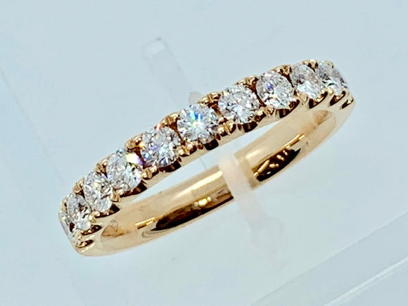 18K Rose Gold Diamond Ring