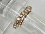 18K Rose Gold Diamond Ring