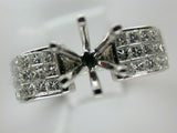 18K Yellow Gold Diamond Mounting