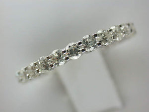 18K White Gold Diamond Eternity Ring