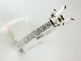 18K White Gold Diamond Mounting